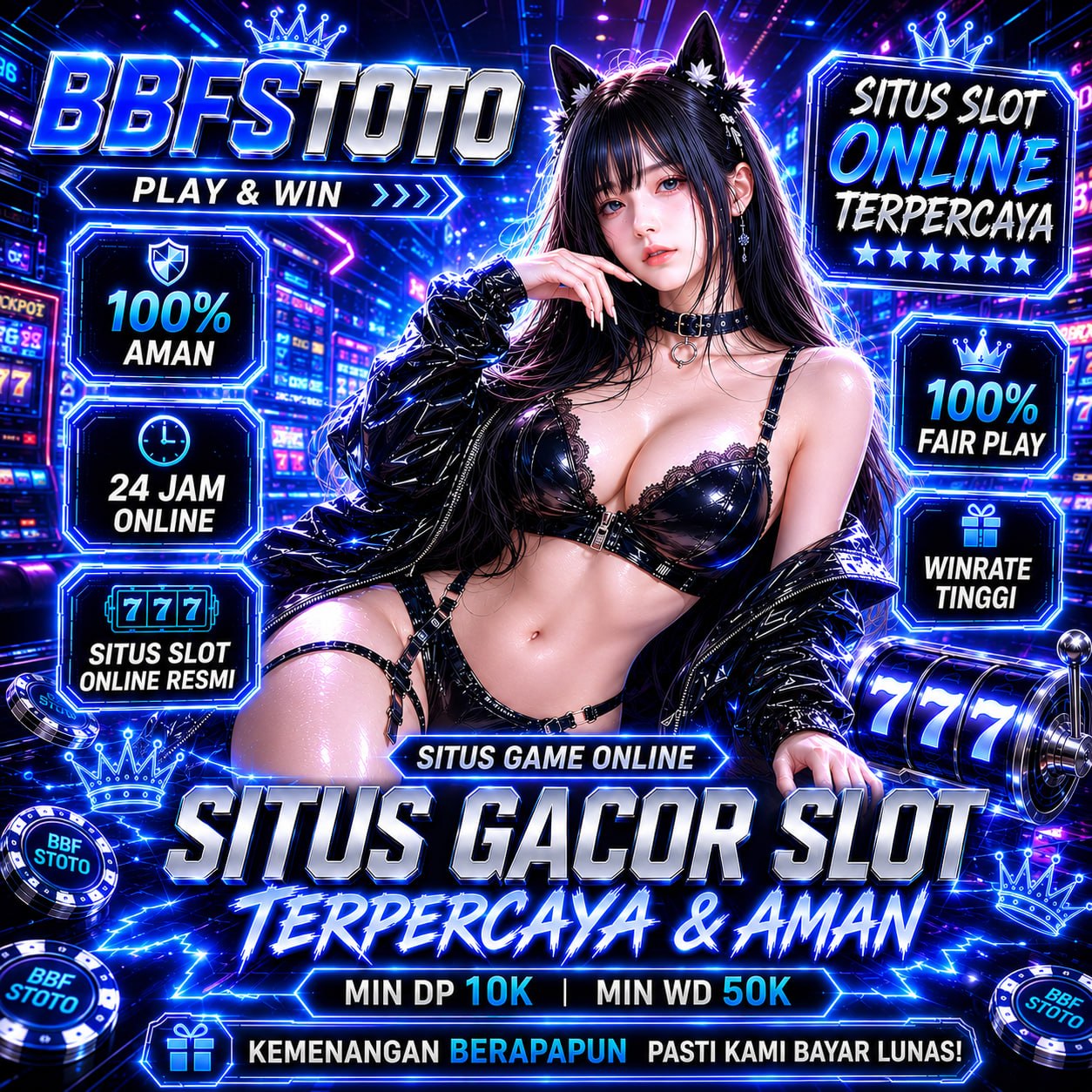 BBFSTOTO ※ Situs Slot Gacor & Depo 10K Resmi Terpercaya Gampang Menang
